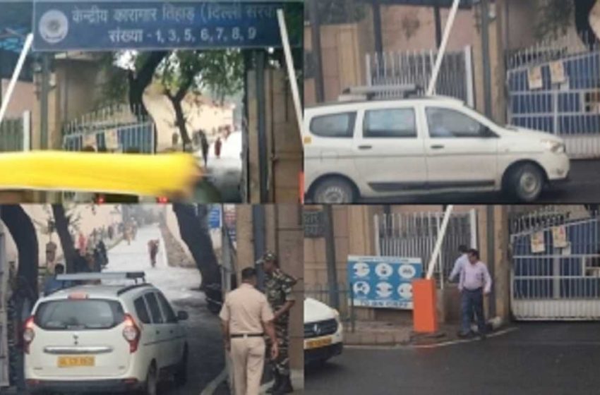  तिहार जेल पहुंची ईडी की टीम