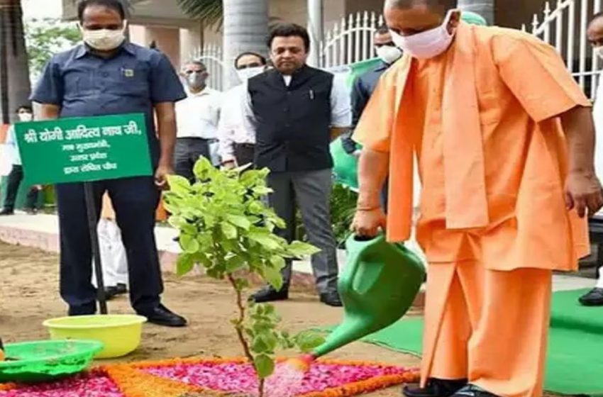  मुख्यमंत्री योगी आदित्यनाथ के निर्देश पर विभाग चलाएगा ”एक नल एक पेड़” अभियान