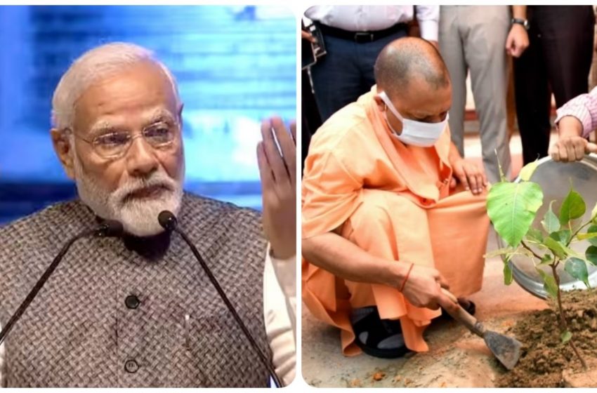  प्रधानमंत्री मोदी के मन को भाया यूपी का पौधरोपण अभियान
