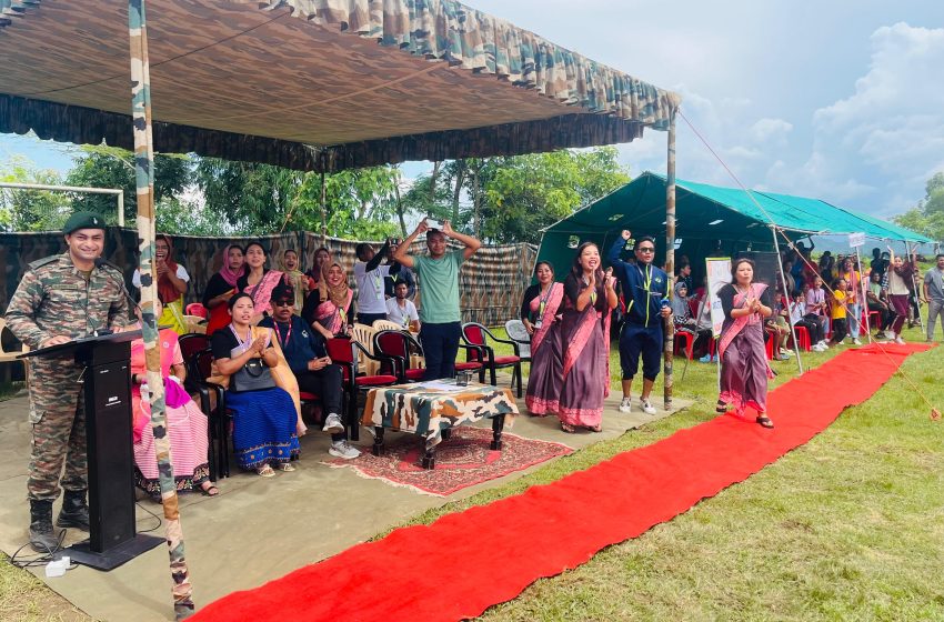  भारतीय सेना ने फौगकचाओ इखाई के स्थानीय लोगों के साथ राष्ट्रीय खेल दिवस मनाया