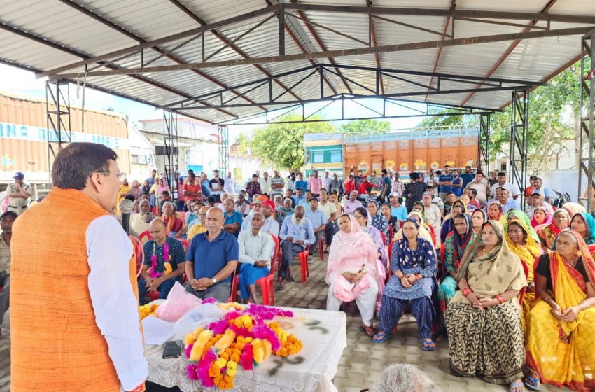  धामी सरकार में ही तुर्कागौरी के निवासियों को मिलेगा भूमि का मालिकाना हक – राजेश शुक् 