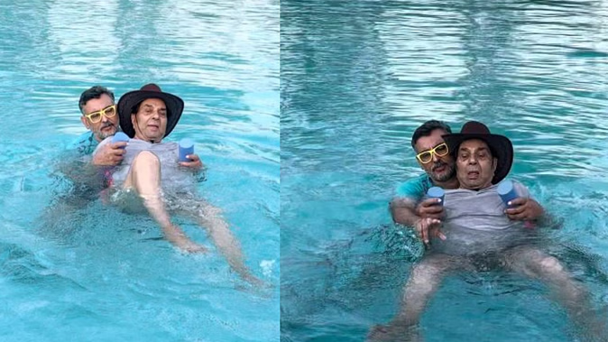  धर्मेंद्र ने स्विमिंग पूल वर्कआउट का वीडियो किया शेयर, प्रशंसकों ने किया ऐसे कमेंटस