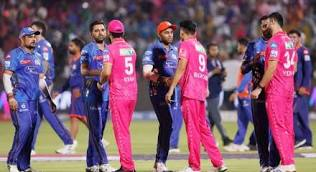  प्लेऑफ की दौड़ से बाहर हुई राजस्थान, 13 साल बाद मुंबई ने जयपुर में जीता मैच