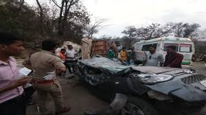  मप्र के झाबुआ में सड़क हादसे में नौ लोगों की मौत, चार घायल