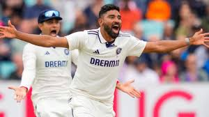  इंग्लैंड में टेस्ट सीरीज में सबसे अधिक विकेट लेने वाले भारतीय गेंदबाज बने सिराज