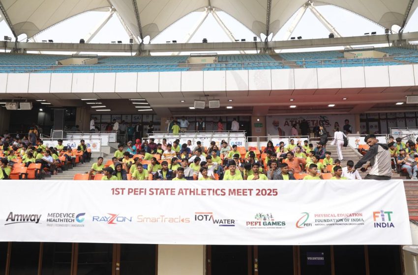 देशभर के एथलीटों का जलवा -प्रथम पेफी राज्य एथलेटिक मीट 2025 में उभरी नई खेल प्रतिभाएँ