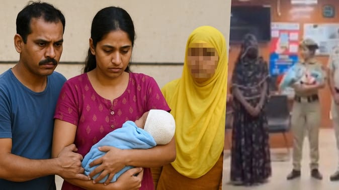 निसंतान दंपति को मां-बाप बनने की ख्वाहिश ने बनाया किडनैपर, 27 दिन का बच्चा चुराया