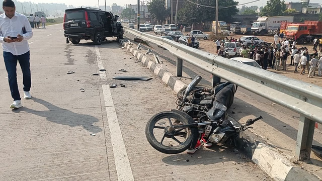 सोनीपत में कोर्ट पेशी पर जा रहे बाप-बेटे को हाईवे पर 15 गोलियां मार किया कत्ल
