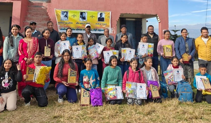  उमेश डोभाल स्मृति ट्रस्ट द्वारा आयोजित चित्रकला, रेखांकन तथा निबंध प्रतियोगिताए संपन्न