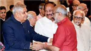  उपराष्ट्रपति सीपी राधाकृष्णन से मिले धनखड़; पहली बार औपचारिक मुलाकात