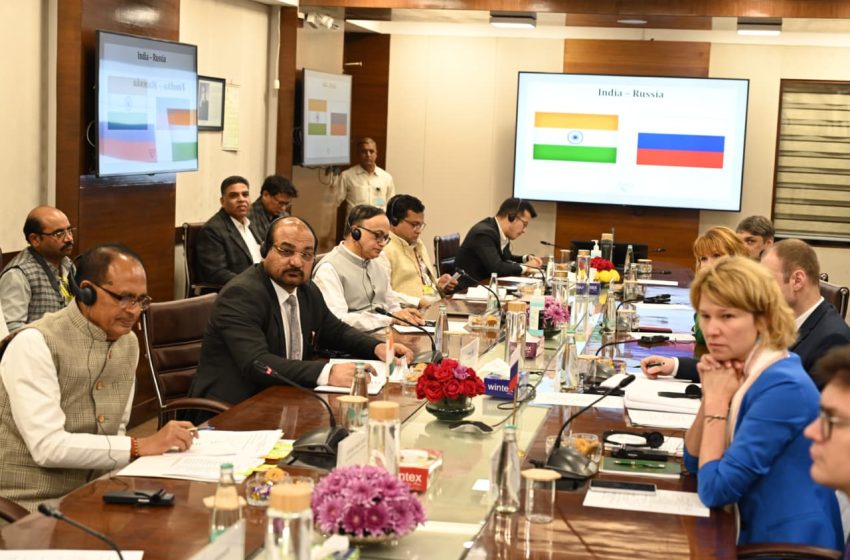  भारत-रूस कृषि सहयोग को मिली नई गति: केंद्रीय कृषि मंत्री शिवराज सिंह और रूस की कृषि मंत्री ओक्साना लुट की द्विपक्षीय बैठक में कई अहम समझौते