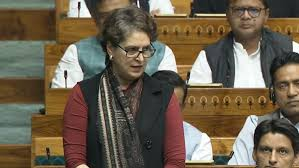  वंदे मातरम पर प्रियंका गांधी ने चर्चा में लिया भाग, कहा-बंगाल चुनाव के कारण उठा मुद्दा