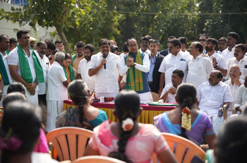  विकसित भारत– जी राम जी” से स्वावलंबी गांवों की दिशा में कदम, इरोड में केंद्रीय मंत्री शिवराज सिंह चौहान का ग्रामीणों, रोजगार सहायकों और मजदूर श्रमिक भाई-बहनों से संवाद