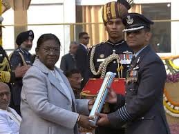  राष्ट्रपति ने शुभांशु शुक्ला को किया अशोक चक्र से सम्मानित