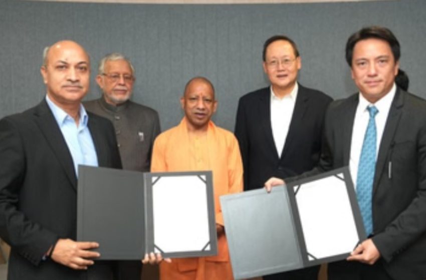  सिंगापुर में सीएम योगी के सामने करोड़ों के Omu पर करार