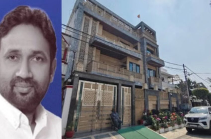  बसपा विधायक उमाशंकर सिंह के ठिकानों पर मारे गए आयकर छापे में बेनामी अकूत संपत्ति का पता चला