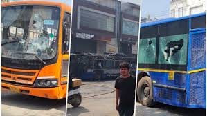  नांगलोई में डीटीसी बस ने कई लोगों को कुचला, दो की मौत, लोगों ने किया पथराव