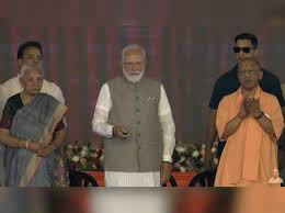  पीएम मोदी ने किया जेवर एयरपोर्ट का लोकार्पण, सीएम योगी ने बताया विकास का उदाहरण  