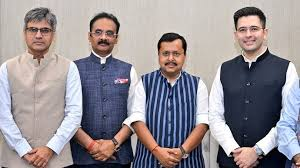  आम आदमी पार्टी में सियासी भूचाल, राघव चड्ढा सहित चार सांसद भाजपा में शामिल  
