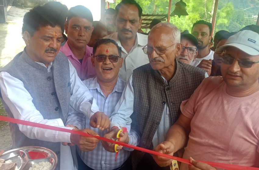  पर्यटन विकास के तहत उत्तराखंड के भतरौंजखान स्थित धार्मिक स्थल स्वामी हीरानंद बाबा मंदिर का होगा सौन्दर्यीकरण
