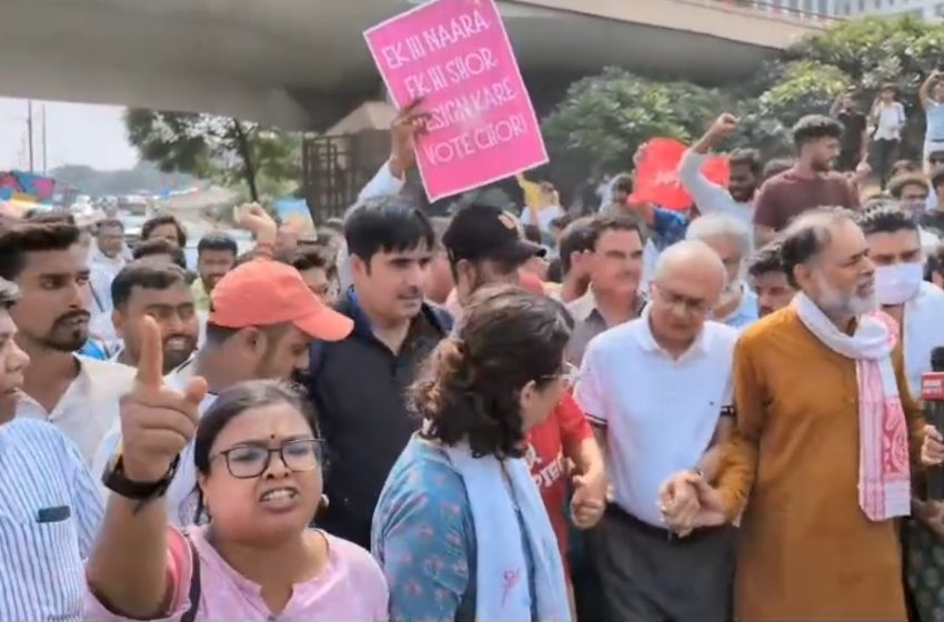  सीजेपी के प्रदर्शन को देखते हुए पूरी दिल्ली छावनी में तब्दील, लेकिन प्रदर्शनकारी नजर नहीं आए